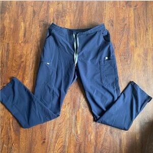 Dark blue figs scrub pants